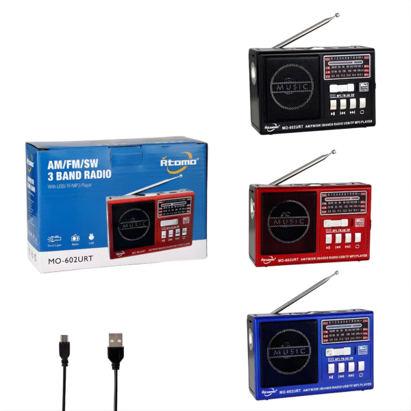 Radio FM AM USB SD MO-602BT