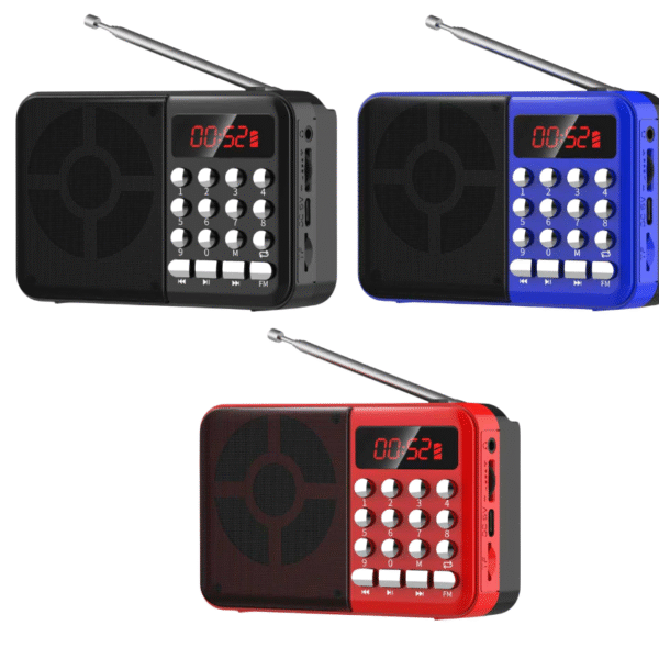 Radio FM C/Bateria ,Cartão SD MO-C3L