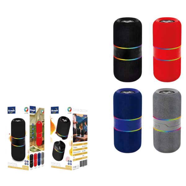 Caixa de Som Bluetooth MO-M25 Magnética 2 em 1