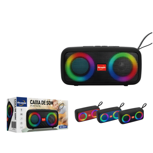 Caixa de Som Bluetooth Átomo MO-N051T