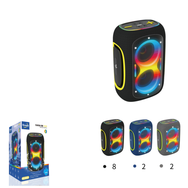Caixa de Som Bluetooth Átomo PRÓ MO-S680T