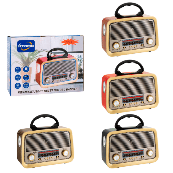 Radio FM 3 Bandas Bluetooth MO-3199T