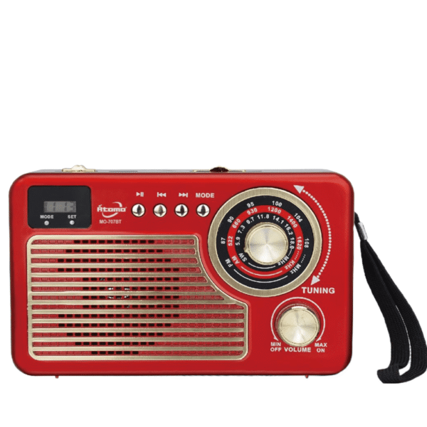 Radio FM 3 Bandas Bluetooth MO-707BT
