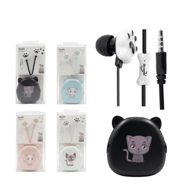 Fone De Ouvido Infantil com Case MO-ER1