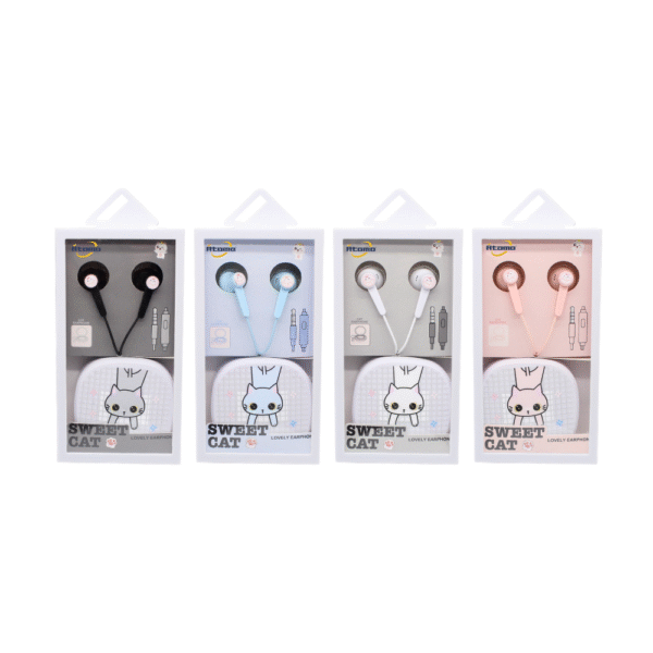 Fone De Ouvido Infantil com Case MO-ER4