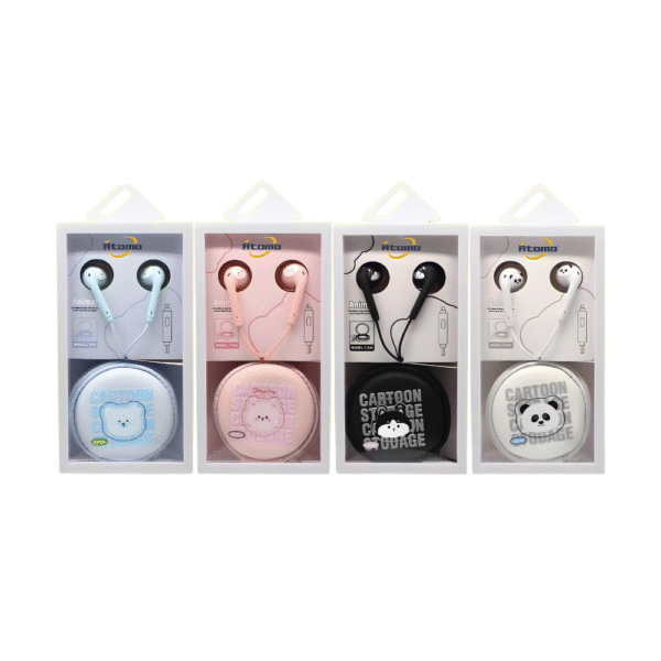 Fone De Ouvido Infantil com Case MO-ER9
