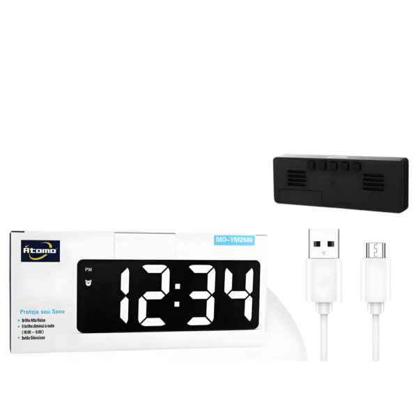Relógio de Mesa LED MO-YM2508
