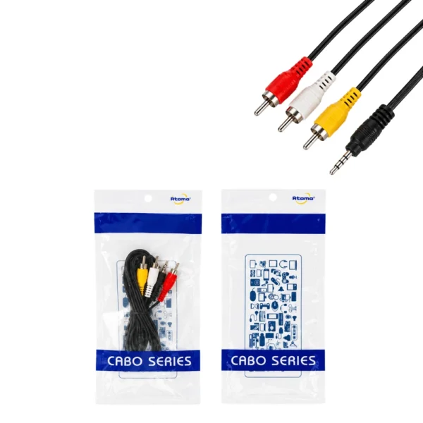 Cabo 3 RCA Macho1X3