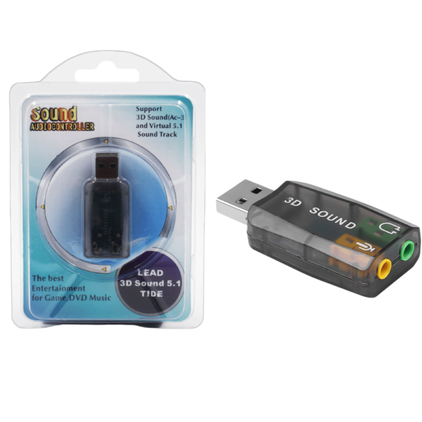 Adaptador Audio USB MO-1201