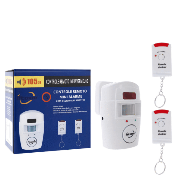 Alarme Eletrônico C/Controle MO-24MY-01