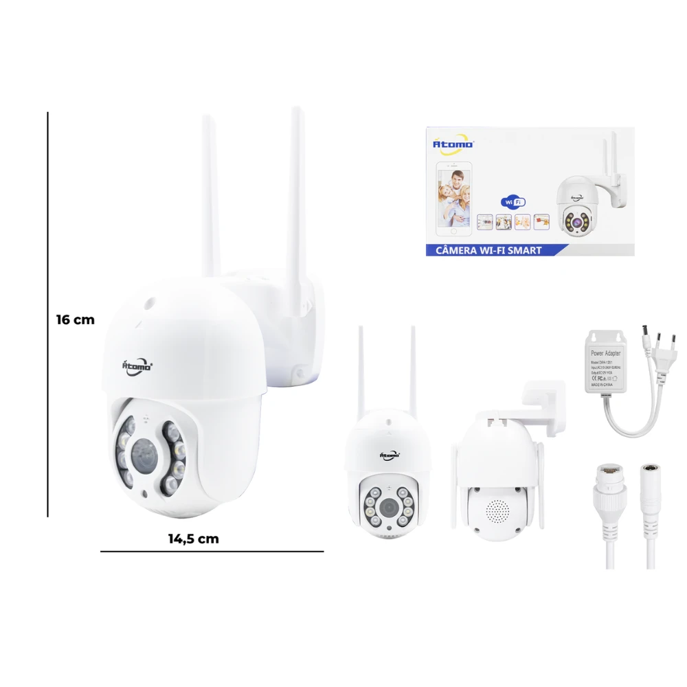 Câmera de Segurança , Wi-Fi C/App ICSEE MO-8276XM