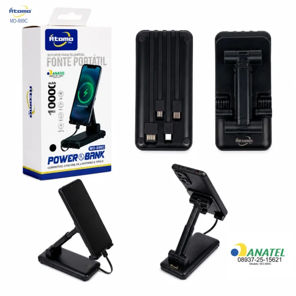 Powerbank com suporte MO-899C
