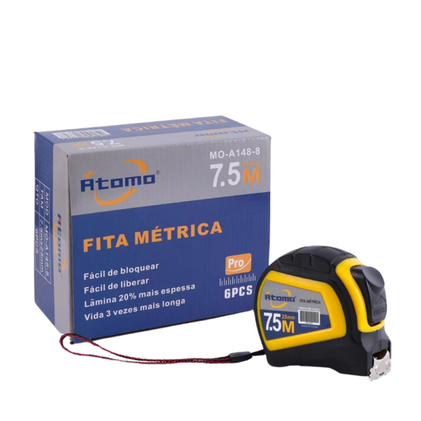 Fita métrica tipo trena 7,5 metros MO-A148-8