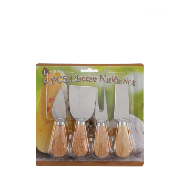 Kit Faca de Queijo 4 Peças MO-AK-33