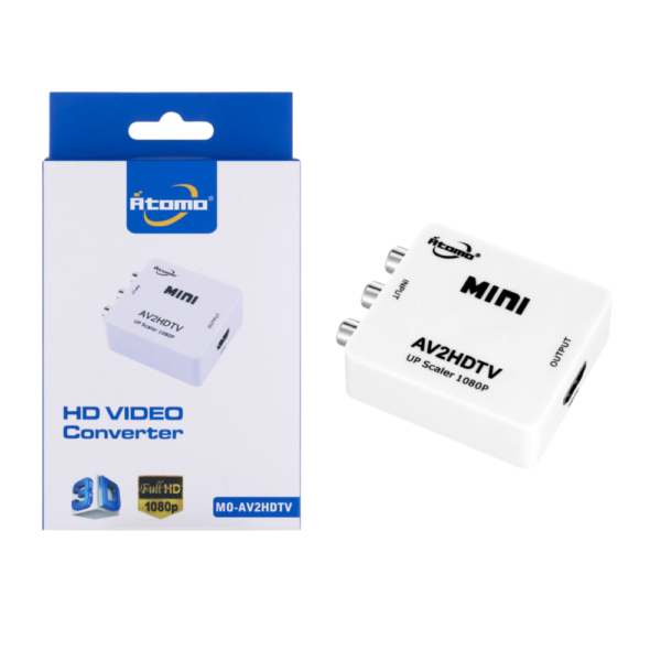 Mini conversor de vídeo MO-AV2HDTV