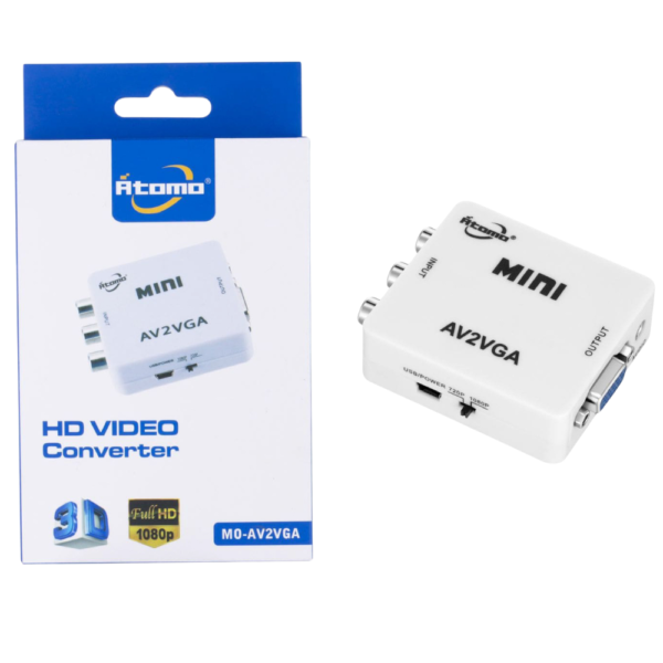 Mini conversor AV-VGA MO-AV2VGA