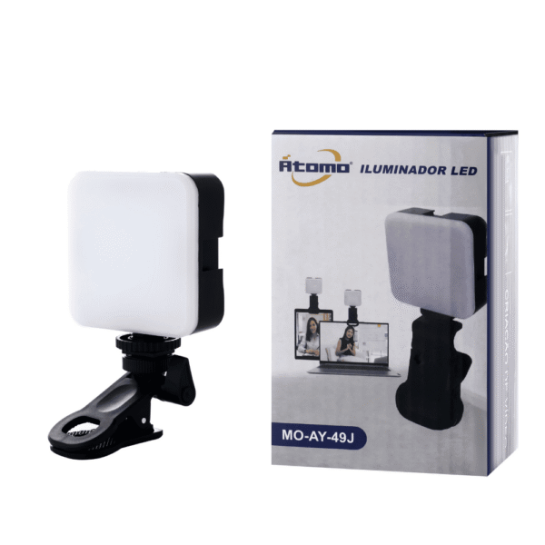 Iluminador de LED C/RGB Portátil MO-AY-49J