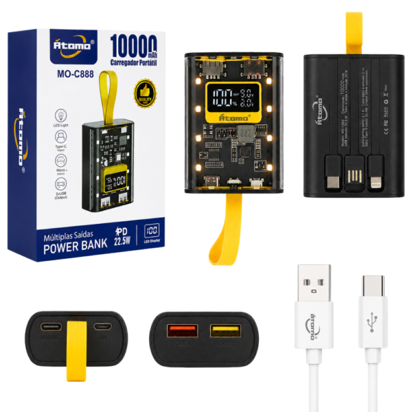 Carregador portátil MO-C888