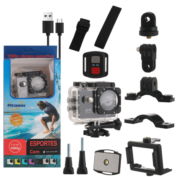 Câmera Esportiva a Prova D'agua MO-DV-1