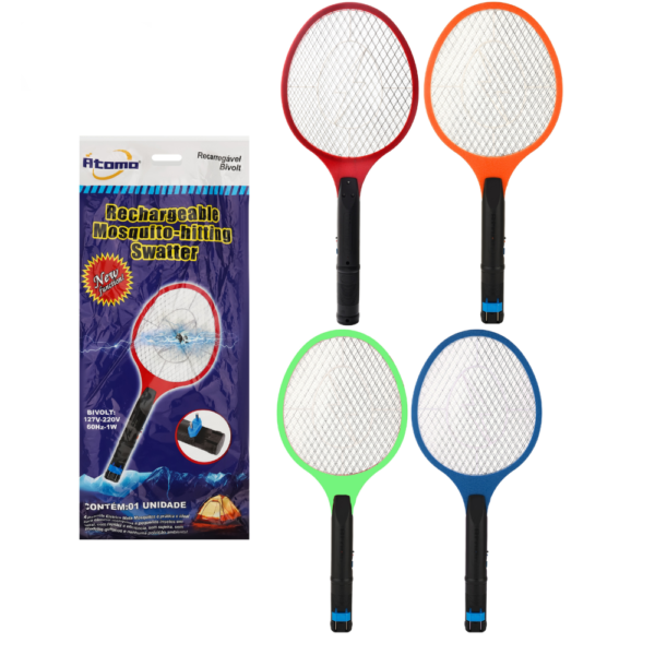 Raquete elétrica mata mosquito MO-DWP-01