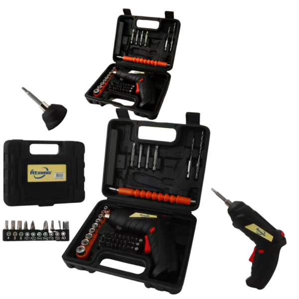 Kit de parafusadeira sem fio com 30 acessórios MO-JFG08