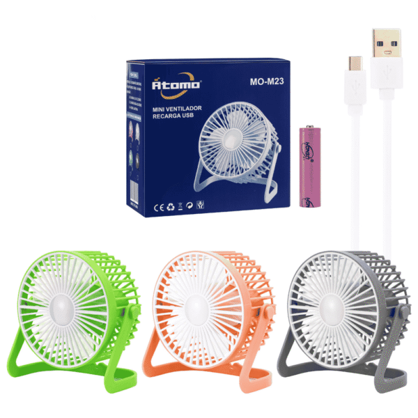 Mini Ventilador 3 Velocidades MO-M23