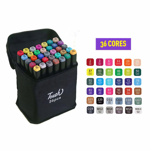 kit Canetas Marcadoras MO-MKB-36