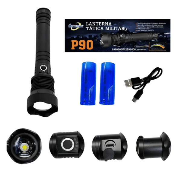 Lanterna tática MO-P90