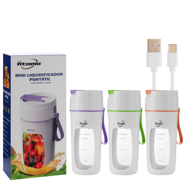 Mini Liquidificador Portátil MO-ST-19