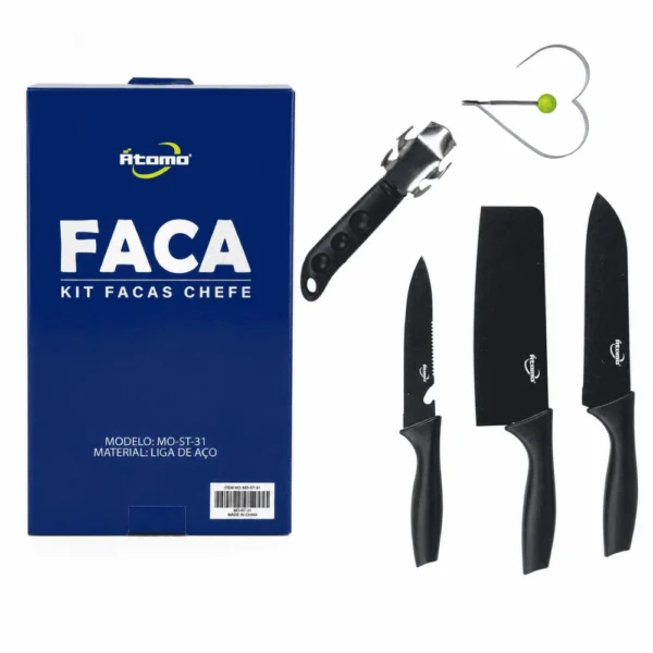 Kit  Facas do Chefe MO-ST-31