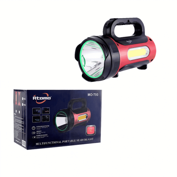 Lanterna Luz de LED Lateral C/Luz de Alerta Átomo MO-T93