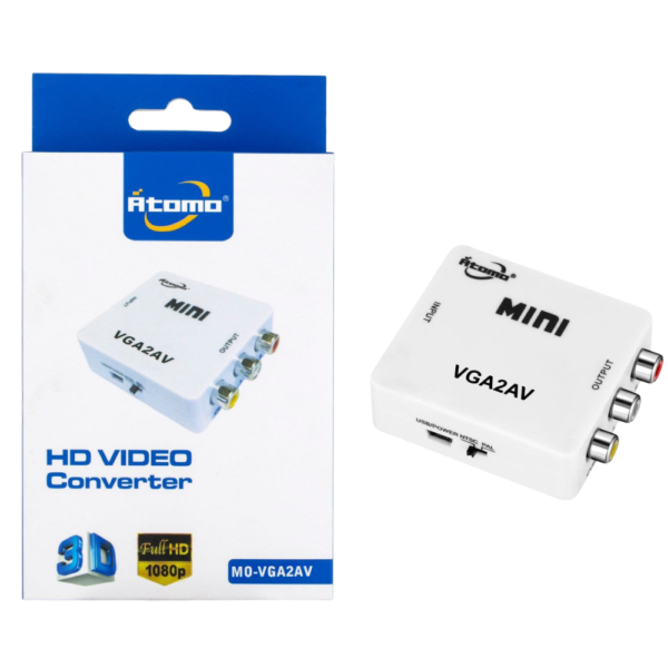 Mini conversor VGA-AV MO-VGA2AV