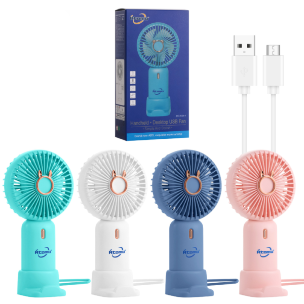 Mini Ventilador com Suporte para Celular MO-WJX-4