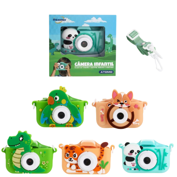 Câmera infantil no formato de animais MO-X200N