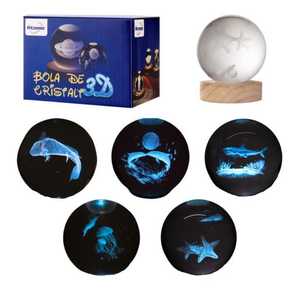Globo Crystal 3D MO-YD-QC