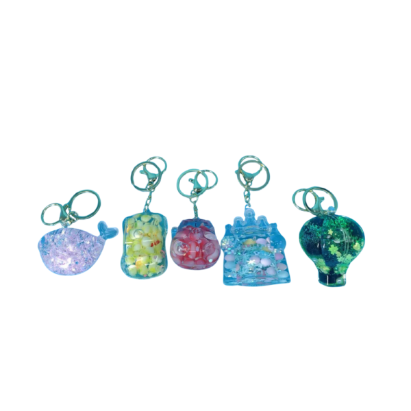 Chaveiro bubble líquido de diversas opções YSK-04