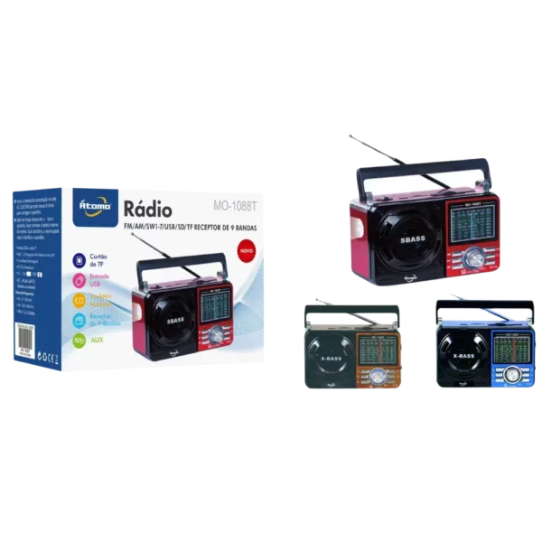 Rádio Retrô MO-1088T