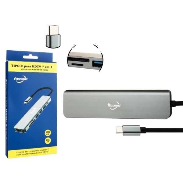 Hub adaptador USB-C MO-FR-Y10