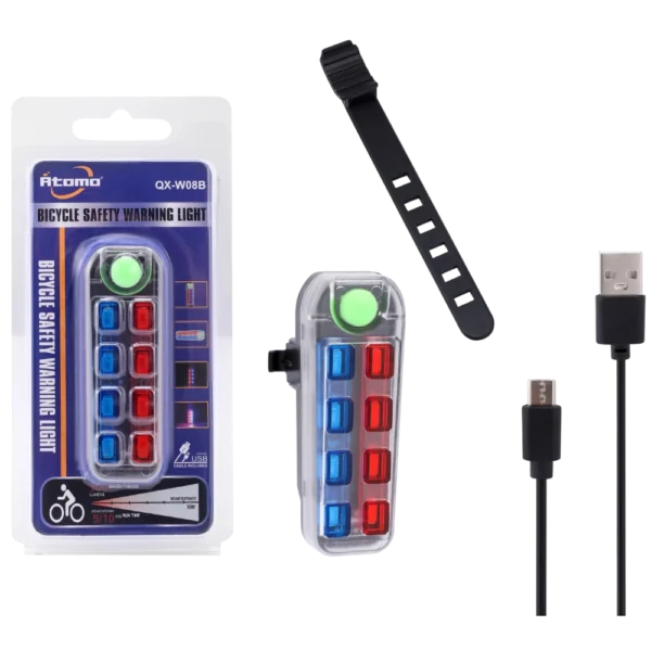 Pisca alerta para bicicleta MO-W08B